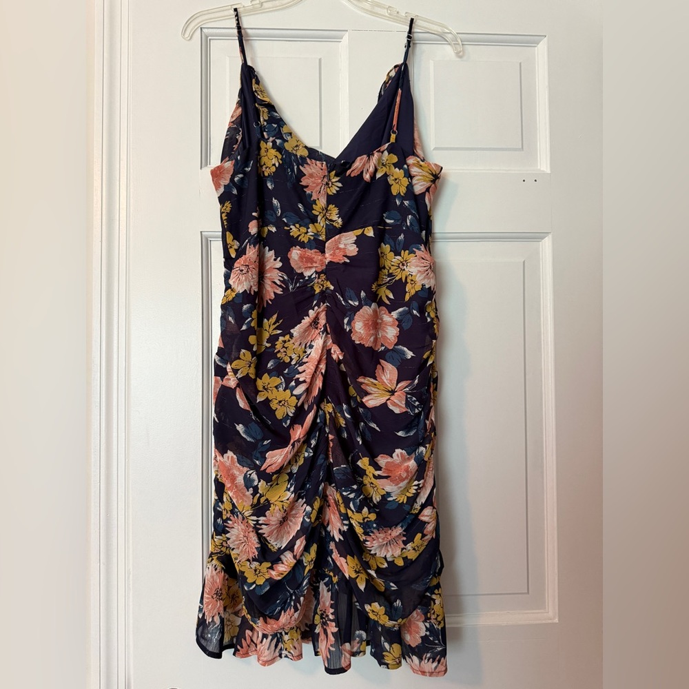 Floral Navy Dress